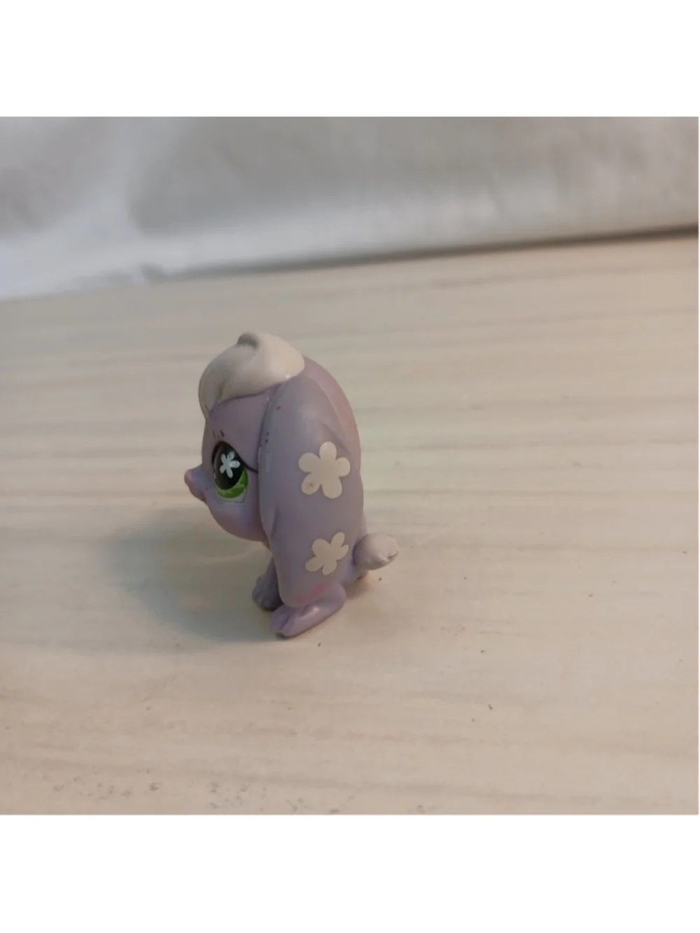 Littlest Pet Shop Cuddliest Light Purple Lop Ear Bunny Rabbit #648